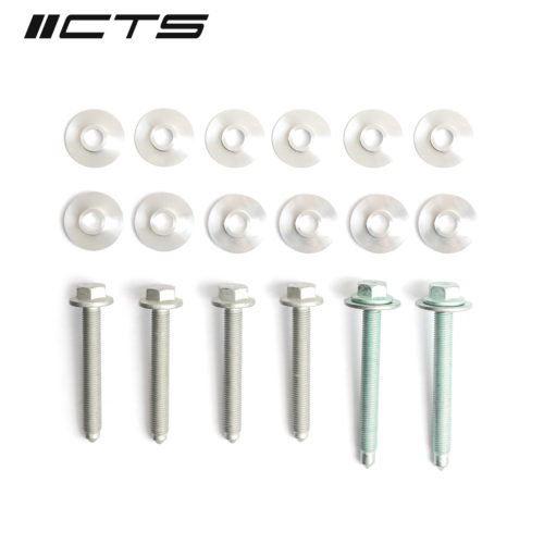 CTS TURBO BILLET SUBFRAME BUSHING INSERT KIT: MK5/MK6/8P AUDI A3/MK2 AUDI TT with ARP hardware